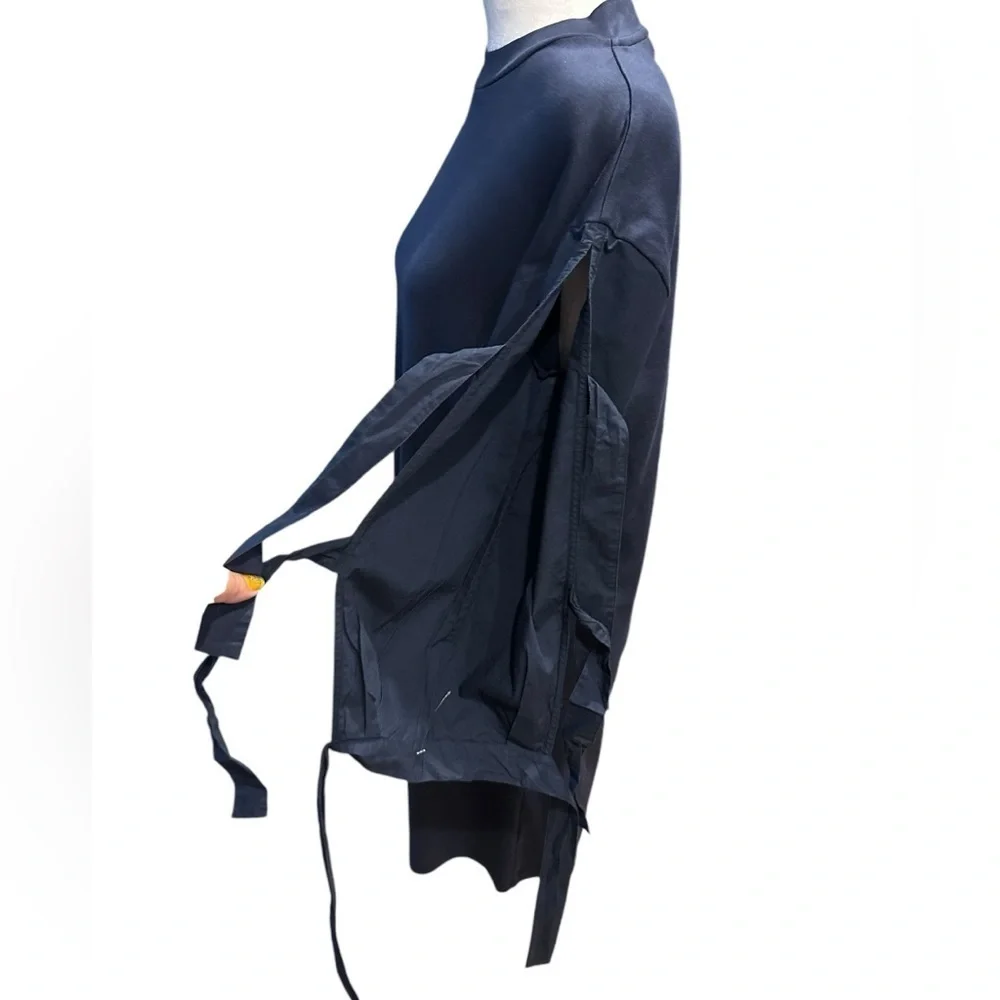 Tory Burch navy midi dress size S